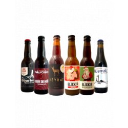 Assortiment de Noël 6 bières artisanales - Bieronomy