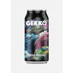 Gekko Reptilian Rhapsody DDH IPA 440ml can - Gekko