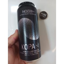 NOZIB Special Brews KOPA +2 NZ Hazy IPA Riwaka + Motueka + Nelson Sauvin