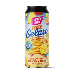 Funky Fluid Gelato: Passion Fruit, Mango & Peach
