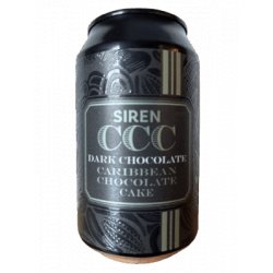Siren Craft Brew Dark Chocolate Caribbean Chocolate Cake