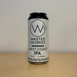 Wasted Degrees West Coast IPA (440ml Can) - Leith Bottle Shop