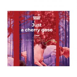 Just A Cherry Gose  Magic Road - Manoalus