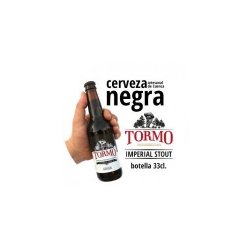 Cerveza Tormo Negra Imperial Stout - Sabores de la Mancha