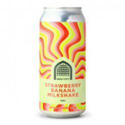 Strawberry Banana Milkshake, 5.8% - The Fuss.Club