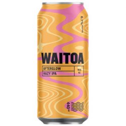 Waitoa Afterglow Hazy IPA 440ml BB DEC 24 - The Beer Cellar