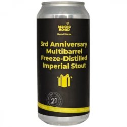 MAGIC ROAD 3RD ANNIVERSARY MULTIBARREL AGED FREEZE-DISTILLED IMPERIAL STOUT - Sklep Impuls