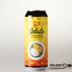 Funky Fluid  Gelato: Mango Sticky Rice Ice Cream Smoothie Sour Ale 50cl Blik - Melgers