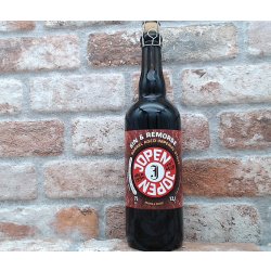 Jopen Sin & Remorse BA Peated Whiskey Blend Stout - 75 CL - House of Beers Uden