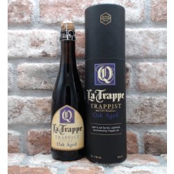 La Trappe Quadrupel Oak Aged Batch 28 - Met koker 2017 - 37.5 CL - House of Beers Uden