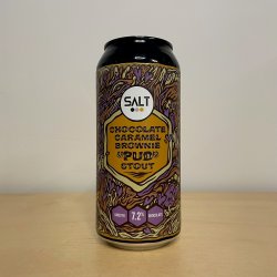 Salt Chocolate Caramel Brownie Pud Stout (440ml Can) - Leith Bottle Shop