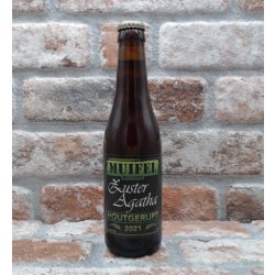 Muifel Brouwerij Zuster Agatha Houtgerijpt 2021 Quadrupel - 33 CL - House of Beers Uden