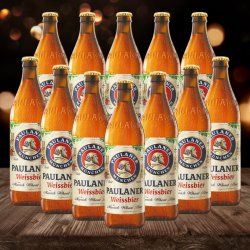 Paulaner Weissbier 330ml Bottles - 5.5% ABV (12 Pack) - Beerhunter