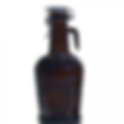 2-Liter Amber Growler with Glass Handle - The Beer Lab