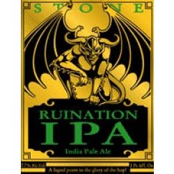 Stone Brewing Co. Ruination IPA 6 pack 12 oz. - Kelly’s Liquor