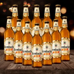 Krombacher Weizen Premium German Wheat Beer 500ml Bottles (12 Pack) - 5.3% ABV - Beerhunter