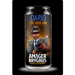 Amager Dario, The Dark Don Double Mash Imperial Stout Untappd 4  - Fish & Beer