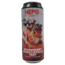 Nepomucen  Strawberry Stracciatella Tart 50cl - Beermacia