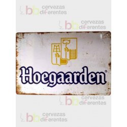 Hoegaarden Placa decorativa - Cervezas Diferentes