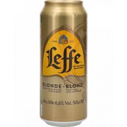 Leffe Blond Blik - Drankgigant.nl