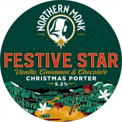 Northern Monk FESTIVE STAR 2022 // VANILLA, CINNAMON & CHOCOLATE PORTER Northern Monk FESTIVE STAR 2022 // VANILLA, CINNAMON & CHOCOLATE PORTER