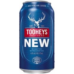 Tooheys New Can 30 Pack 375ml - BoozeBud