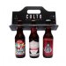 3pack de cerveza artesanal rojas 