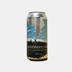 Burnt Mill Brewery Beyond the Firs Gluten Free Pale Ale