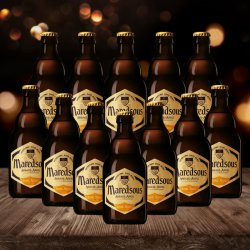 Maredsous 6 Belgian Blonde Abbey Beer 330ml Bottles - 6.0% ABV (12 Pack) - Beerhunter