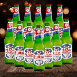 Peroni Gluten Free Lager 330ml Bottles - 5.1% ABV (12 Pack) - Beerhunter