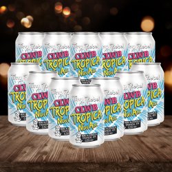 Tiny Rebel 'Clwb Tropica NA' British Alcohol-Free Beer 330ml Cans - 0.5% ABV (12 Pack) - Beerhunter