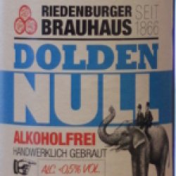 Riedenburger Dolden Null - Bierlager