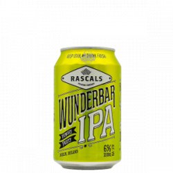 Rascals Brewing  Wunderbar IPA - Rebel Beer Cans