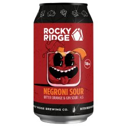 ROCKY RIDGE NEGRONI SOUR - The Great Beer Experiment