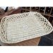 CORBEILLE Osier RECTANGULAIRE NATUREL 39X32X8 