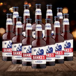 Banks Amber Ale 12 pack 500ml Bottles (3.4%) - Beerhunter