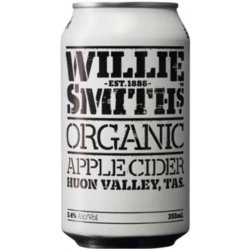 Willie Smiths Organic Apple Cider 355ml - BoozeBud