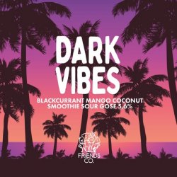 Friends Dark Vibes Sour Gose 5,6% 20 l KeyKeg - Brill & Co