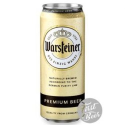 Bia Warsteiner Premium 4.9% – Lon 500ml – Thùng 24 Lon - First Beer – Bia Nhập Khẩu Giá Sỉ