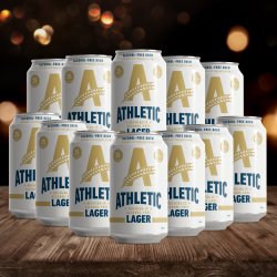 Athletic Brewing Co Alcohol Free Lager 355ml Cans - 0.5% ABV (12 Pack)  - Beerhunter