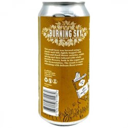 Burning Sky Jasmine Grisette - Beer Shop HQ