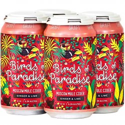 Graft Cider Birds Of Paradise 4 pack 12 oz. Can - Petite Cellars