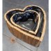 PANIER BOIS Forme Coeur GM PANIER BOIS Forme Coeur GM