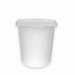 White bucket 30 l with lid White bucket 30 l with lid