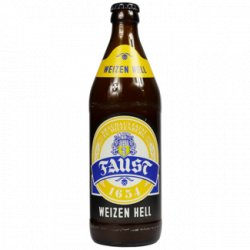 Brauhaus Faust - Miltenberg Weizen Hefe Hell