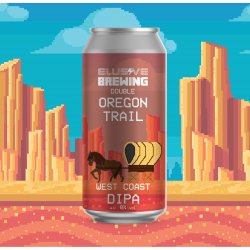 Elusive Brewing - Double Oregon Trail, West Coast DIPA 8% - The Drop Brighton