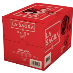 La Sagra Bohemia botella 24 x 33 cl. - FlejeBirras