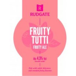 Rudgate Fruity Tutti (Cask) - Pivovar