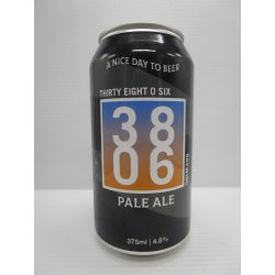 3806 - Pale Ale 4.8% 375ml - Grape & Grain