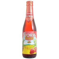 FLORIS à la Fraise Blanche Belge 3,6° 33 cl  - Sourire Des Saveurs